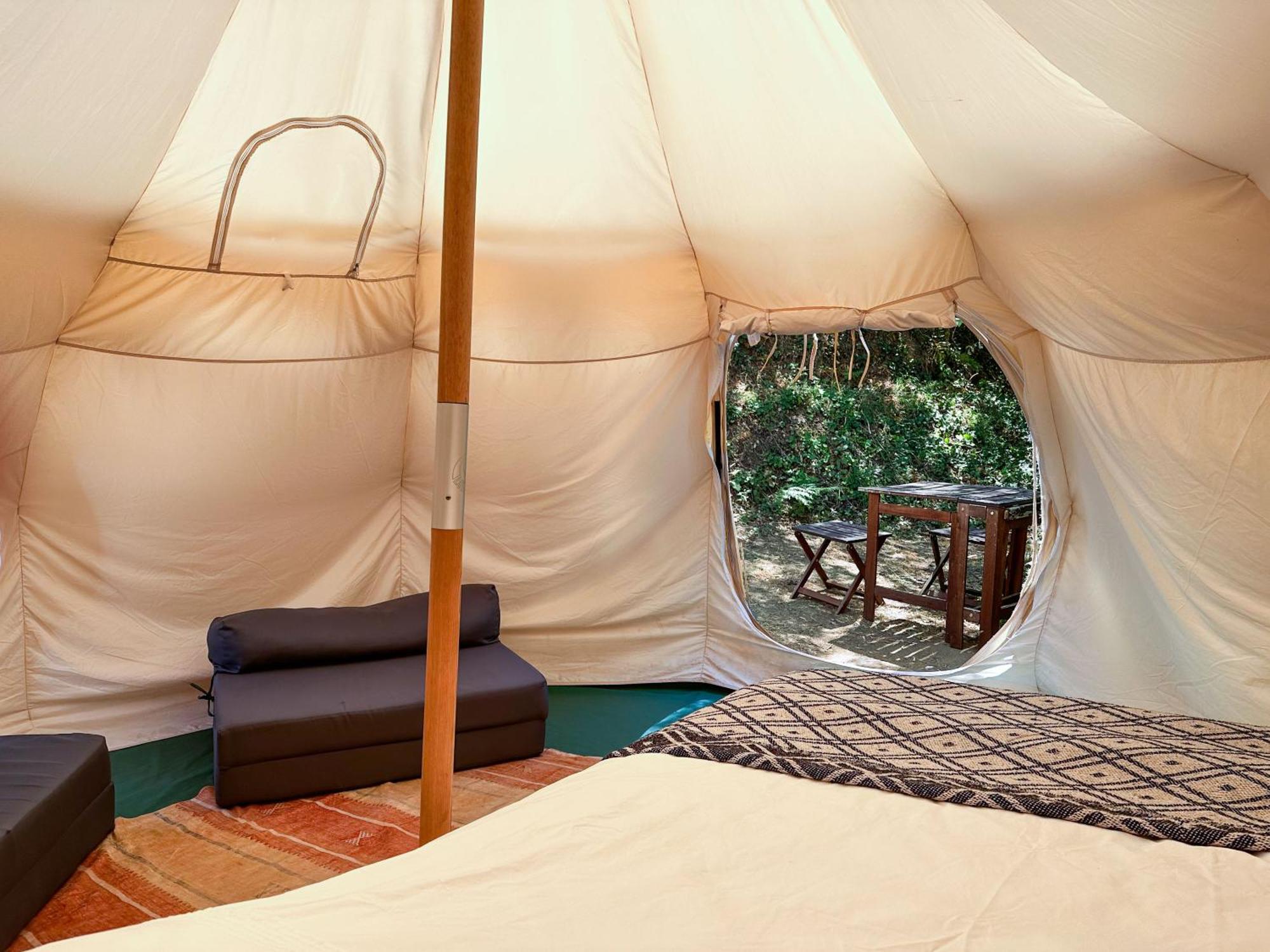 Glamping Do Ze Hotel Cernache do Bonjardim Bagian luar foto